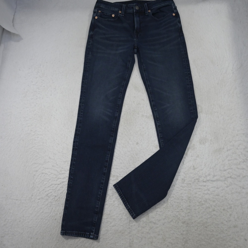 American Eagle Skinny Jeans Mens 29x32 Skinny Dark Blue Airflex+ Stretch